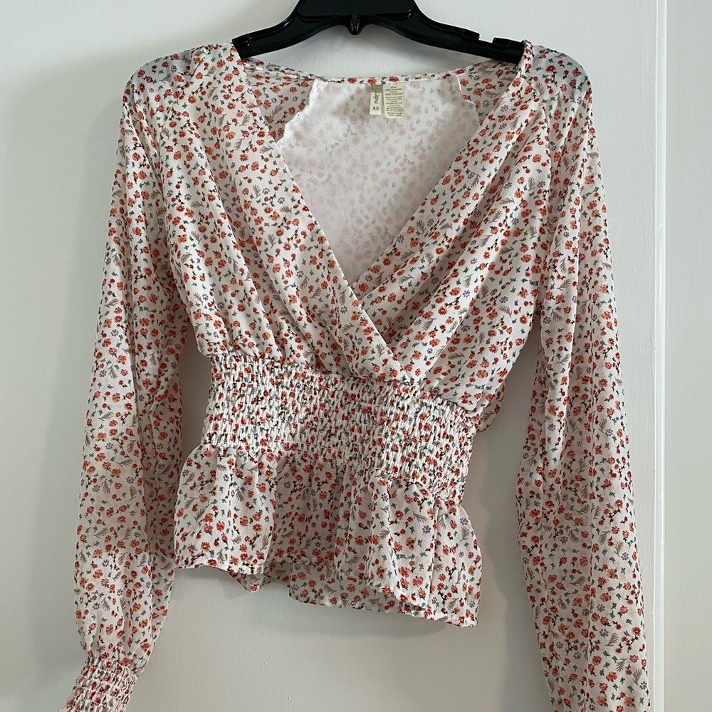 Floral blouse